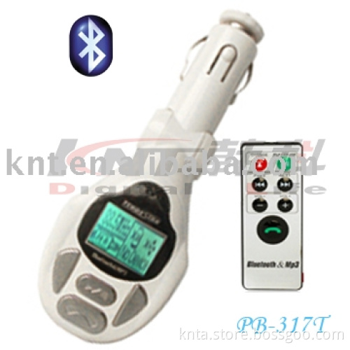 Car mp3 fm transmitter of OLED Display with Bluetooth function